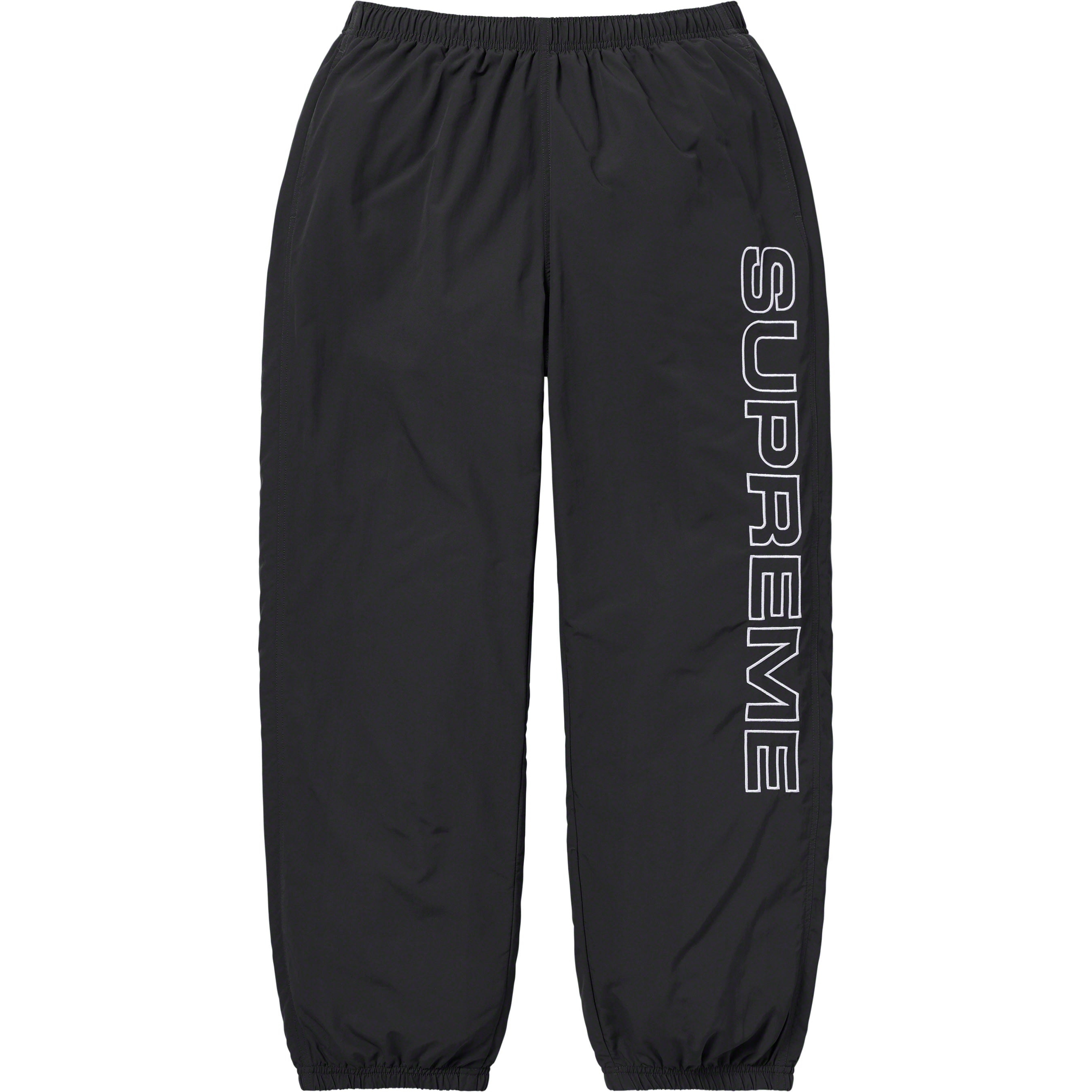 Spellout Embroidered Track Pant view 4